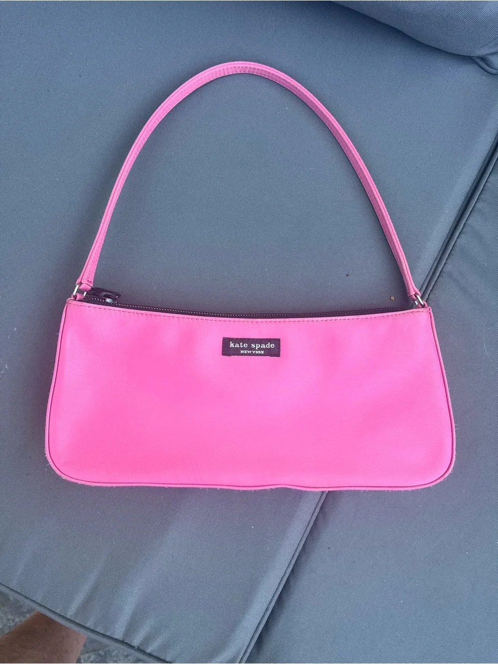 Y2K Kate Spade New York Pia Pink Nylon Shoulder Bag